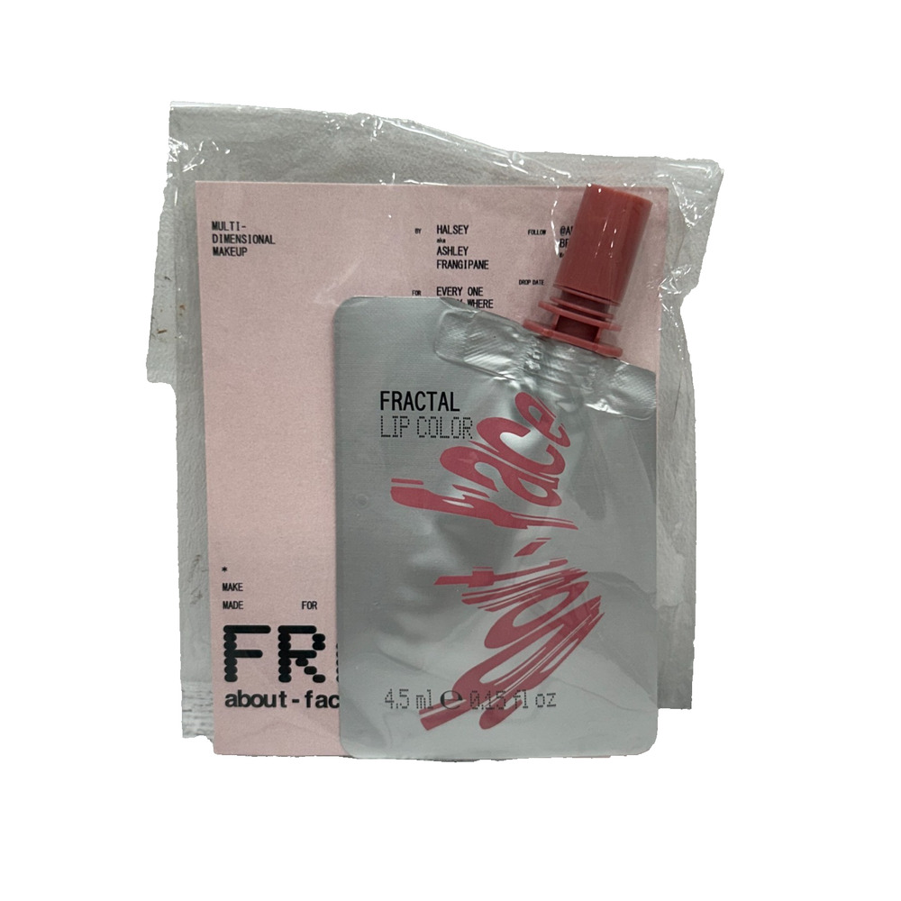 About-Face Fractal Glitter Vegan Metallic‎ Liberté Lipstick 4.5 mL / 0.15 fl oz